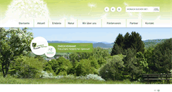 Desktop Screenshot of naturpark-hessischer-spessart.de